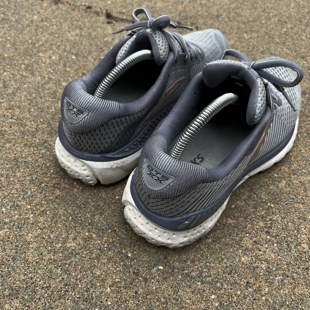 Brooks Womens Size 8 B Adrenaline GTS 20 1202961B073 Gray Running Sneakers - Picture 5 of 14